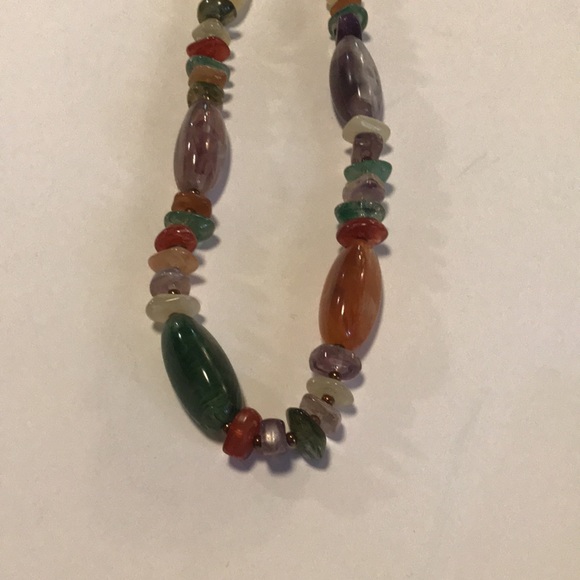 Multi Color Necklace -beautiful - Picture 3 of 8